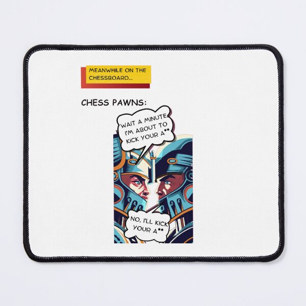 Item preview, Chess pawns chess comic book meme designed and sold by qShirts4U.