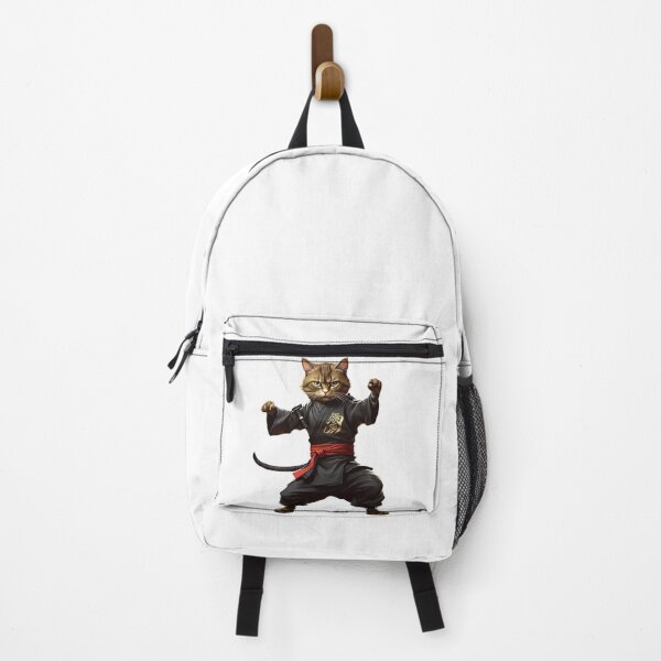 Item preview, Ninja Martial arts anime funny cat designed and sold by Nature-Symphony.