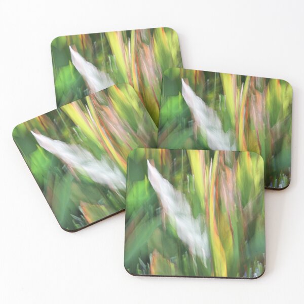 Item preview, White Feather in the Middle of Green designed and sold by SunlitColors.