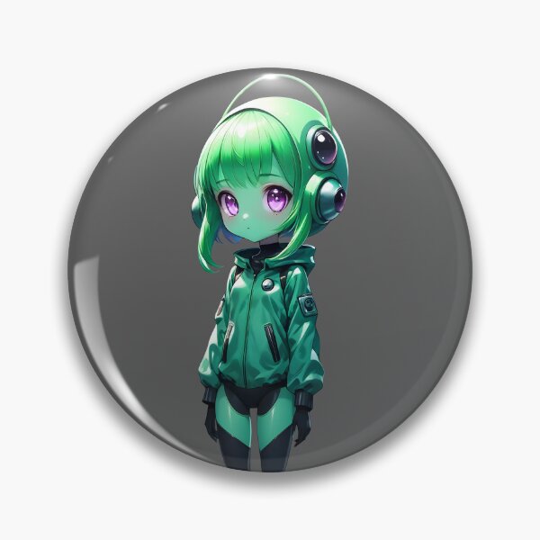 Item preview, Usi the Alien Girl designed and sold by MarushimenekoAI.