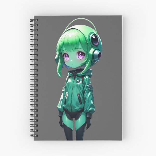 Item preview, Usi the Alien Girl designed and sold by MarushimenekoAI.
