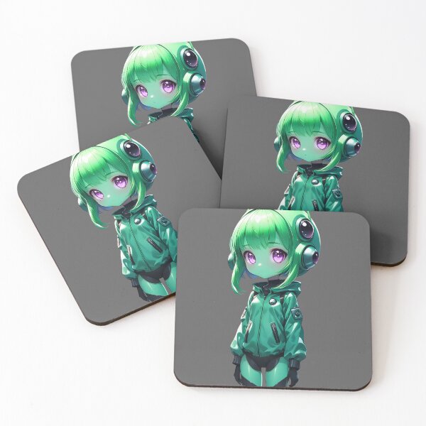 Item preview, Usi the Alien Girl designed and sold by MarushimenekoAI.