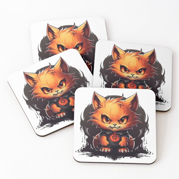 Item preview, Orange cat Vampire designed and sold by SweetheartTH.