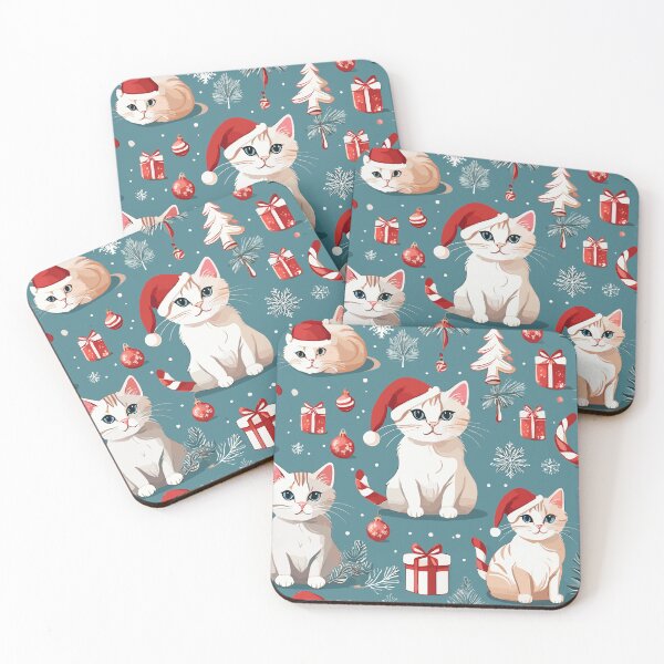 Item preview, Festive Christmas Cats designed and sold by cutiepie11cats.