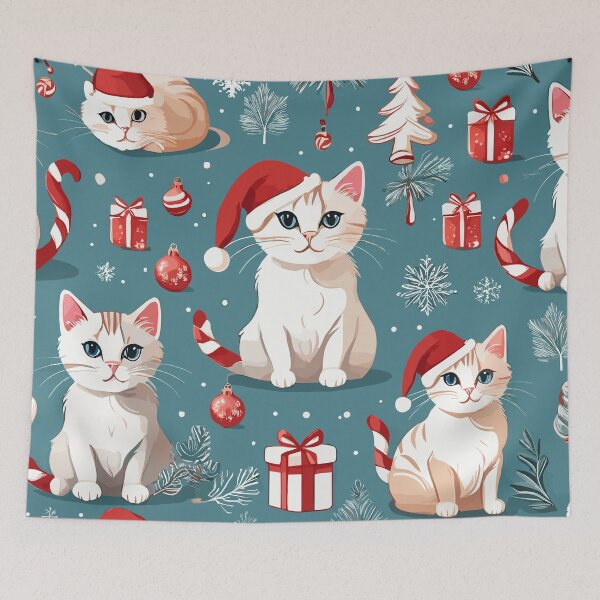 Item preview, Festive Christmas Cats designed and sold by cutiepie11cats.