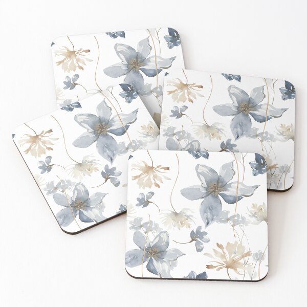 Item preview, Modern Contemporary Aesthetic Floral Botanical Winter Watercolor designed and sold by CapturedByeJ.