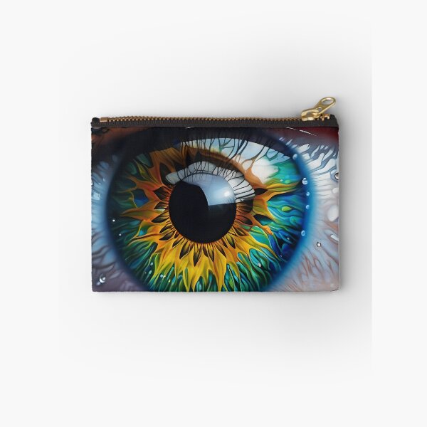 Item preview, close up of an eye with water droplets on it's irise designed and sold by NightRags.