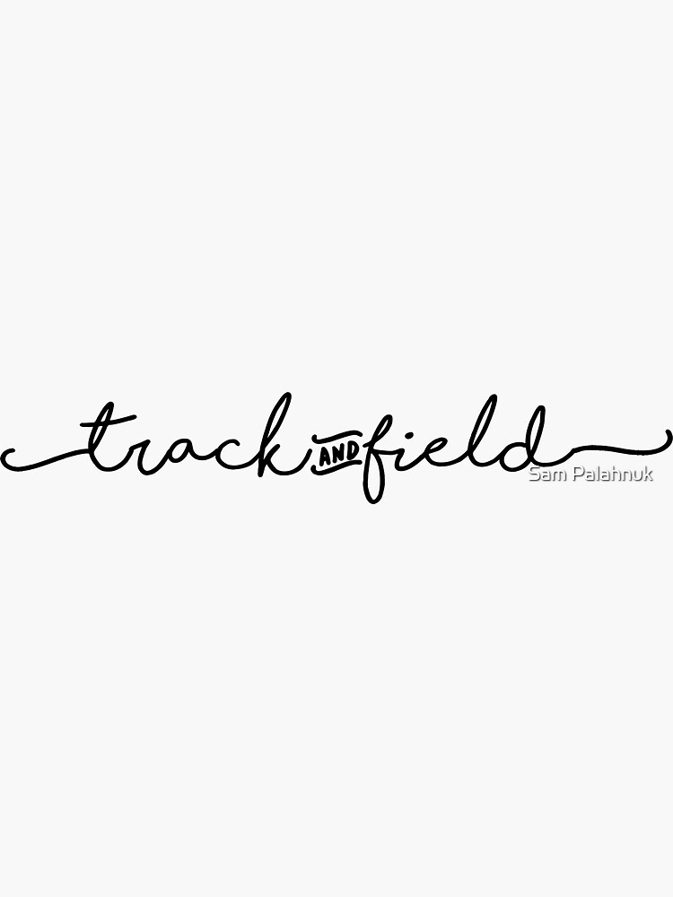 track and field sticker by sampalahnukart