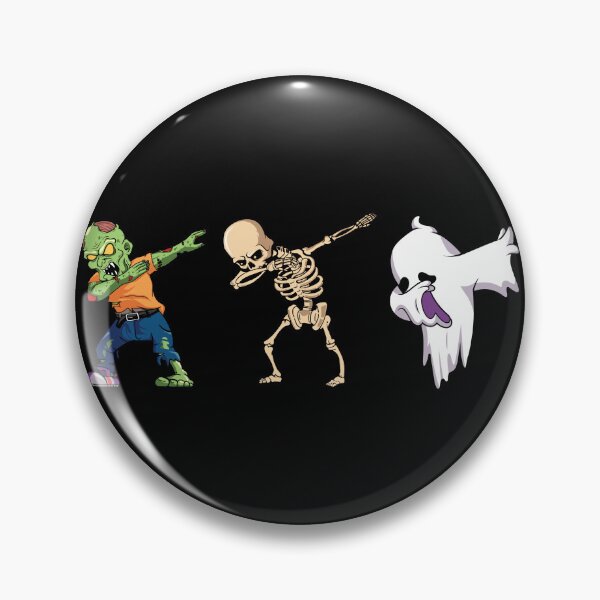 Item preview, Dabbing Halloween Trio - Zombie, Skeleton, and Ghost designed and sold by Acim0.