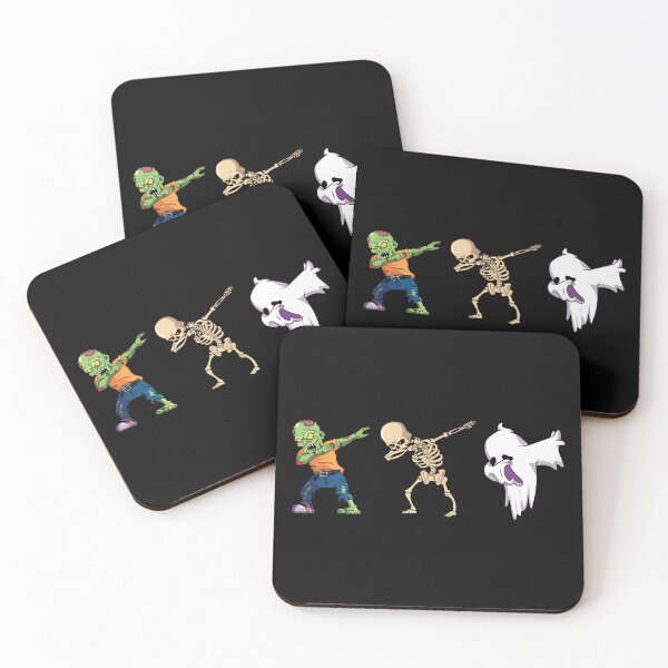 Item preview, Dabbing Halloween Trio - Zombie, Skeleton, and Ghost designed and sold by Acim0.