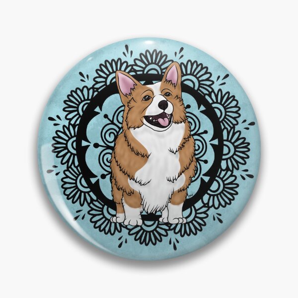 Item preview, Tribal Corgi designed and sold by OneStopBeanShop.