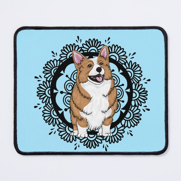 Item preview, Tribal Corgi designed and sold by OneStopBeanShop.