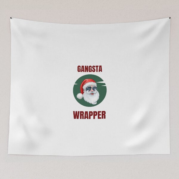 Item preview, Gangsta Wrapper - Christmas cool Santa christmas gifts, sunglasses rapper funny designed and sold by STELATO.
