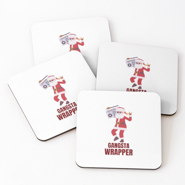 Item preview, Gangsta Wrapper - Christmas cool Santa christmas gifts music rapper funny designed and sold by STELATO.