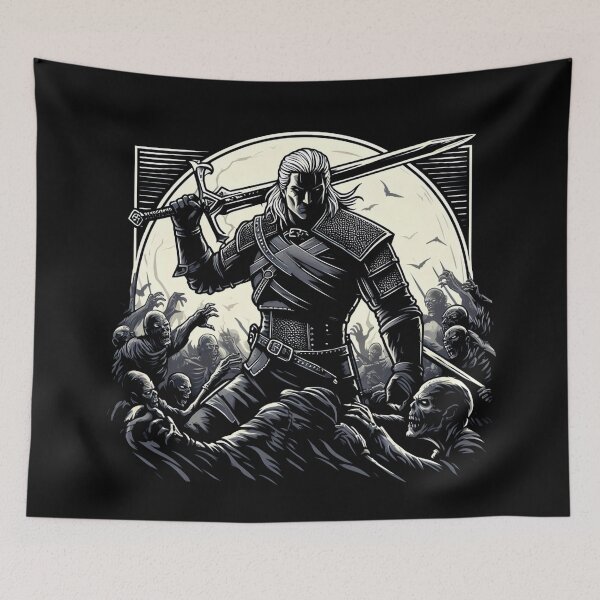 Item preview, Slaying Undead - Dark Fantasy designed and sold by Fenay Designs.
