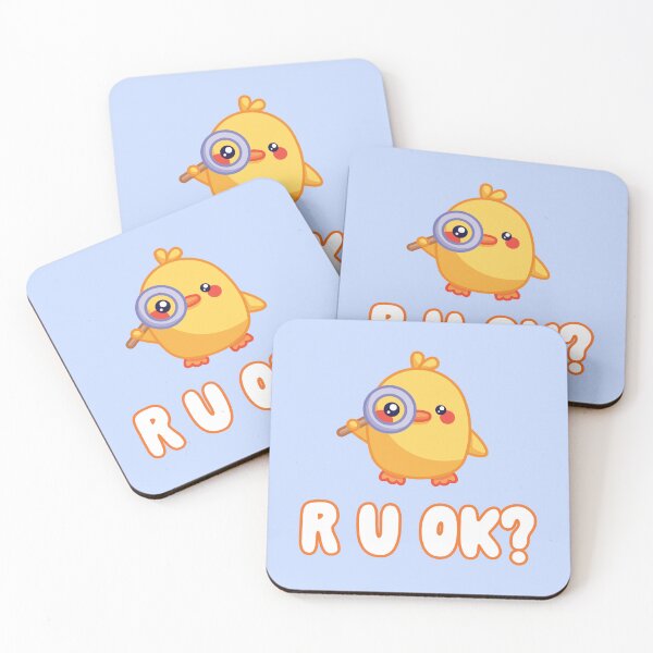 Item preview, R U OK?: Cute Duckling Detective designed and sold by CallamSt.