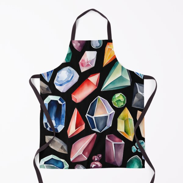 Item preview, Watercolor Gems Rocks Stones and Crystals designed and sold by dreamscrape.