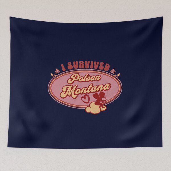 Item preview, I Survived Polson Montana (for the love of Montana) designed and sold by Gilby-Designs.