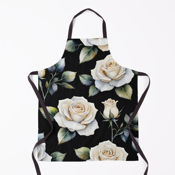 Item preview, Watercolor White Roses Pattern designed and sold by dreamscrape.