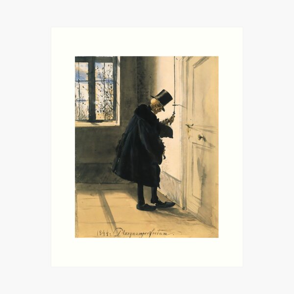 Item preview, The Uninvited Guest (Death at the Door), by Adolph Menzel designed and sold by Gabriel S.