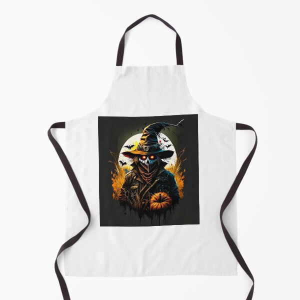 Item preview, Halloween Crow Scarecrow Terrorizes the City designed and sold by AlejaJorgeShop.
