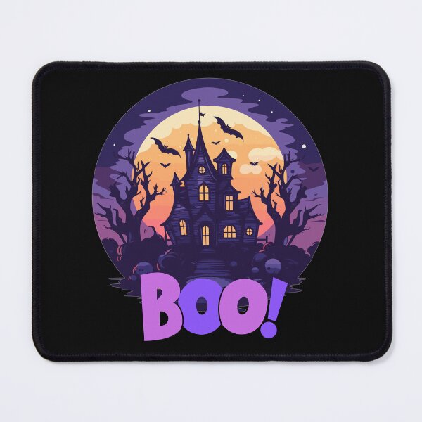 Item preview, Halloween Haunted House Bats and Moonlight Boo designed and sold by FreeMind-Design.