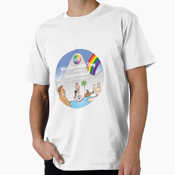 John Taylor KGAY 106.5 Gayborhood Premium T-Shirt