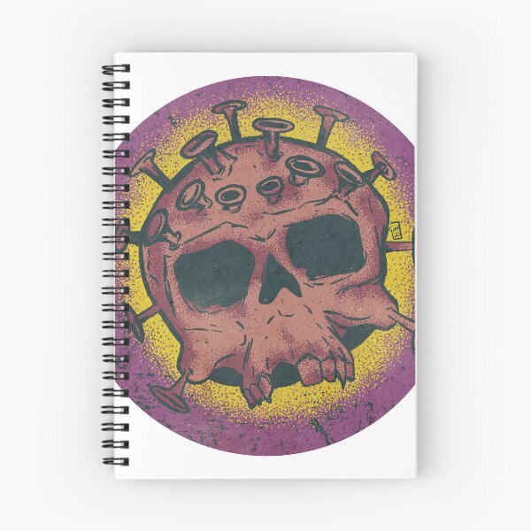 Item preview, Virus Skull sticker designed and sold by CharpyCo.
