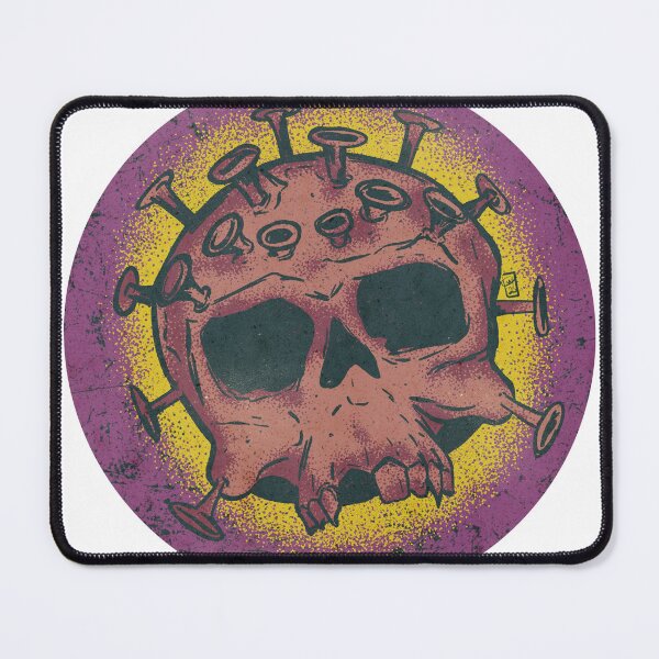 Item preview, Virus Skull sticker designed and sold by CharpyCo.