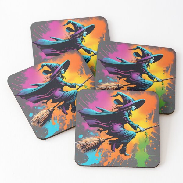 Item preview, Broomstick Dreams: Urban Witch Flight designed and sold by javaoverride.