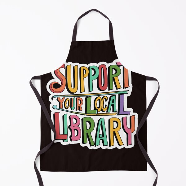 Item preview, Support Your Local Library Reading Readers Books Lovers Literature Colors designed and sold by sadedream.