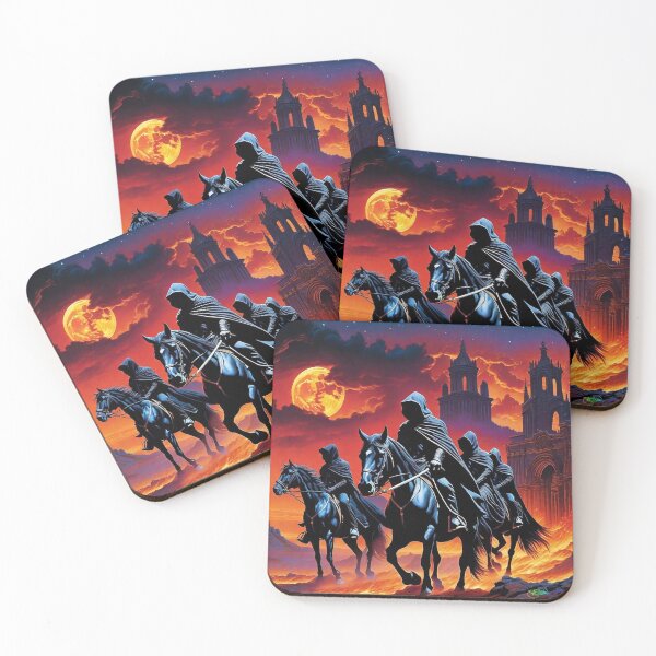 Item preview, Apocalyptic Wraith Riders - Dark Fantasy Nightmare 90  designed and sold by Benito Del Ray.