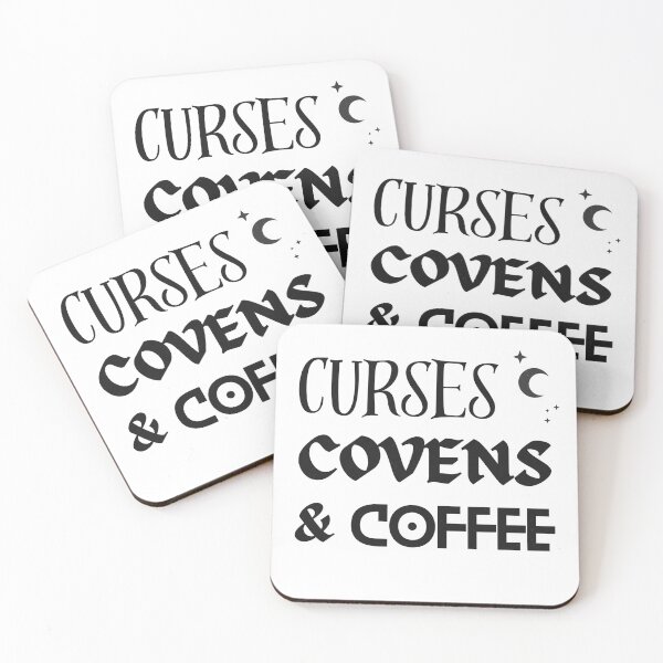 Item preview, Curses, Covens & Coffee designed and sold by StormbornGem.