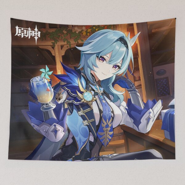 Item preview, Genshin Impact - Eula Official Birthday Artwork 2023 designed and sold by Krimsy.