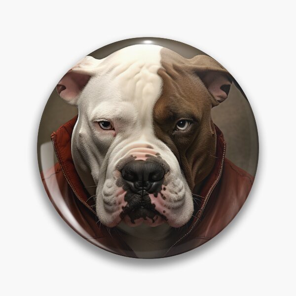 Item preview, Staffordshire Bullterrier im Boxer-Outfit designed and sold by Pixelartistin.