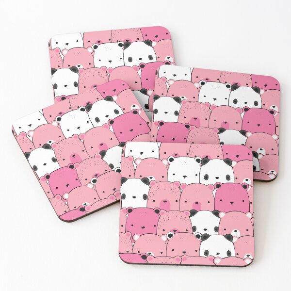 Item preview, pink panda pattern designed and sold by yaZzaboy.