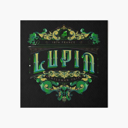 Item preview, Victorian Lupin Logo 2 (green) designed and sold by FattoAMano.