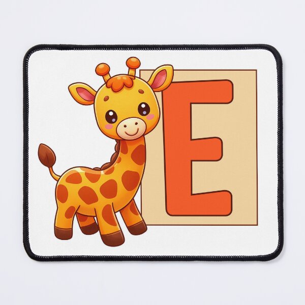 Giraffe Monogram Letter I Sticker for Sale by Anita Strifler
