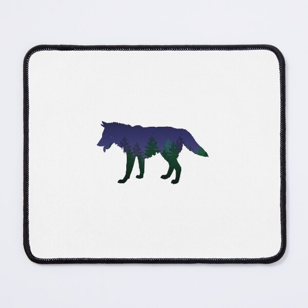 Item preview, Howling Wolf Silhouette designed and sold by saithing.