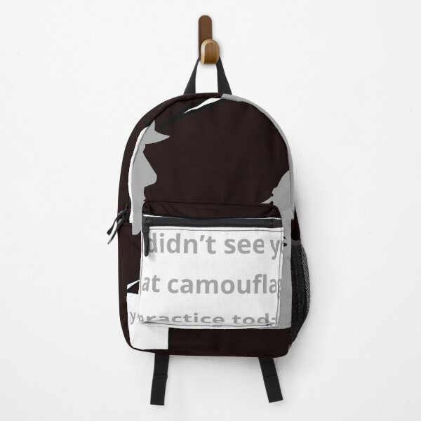 Item preview, I didn't see you at camouflage practice today! Thank you, sir! designed and sold by NEW-ART-TEAM.