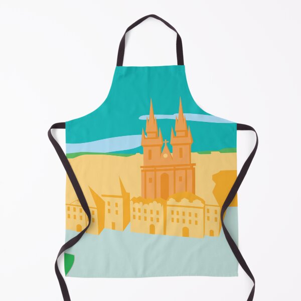 Item preview, Prague Old Town Square Minimalistic designed and sold by ThomasTreeArt.