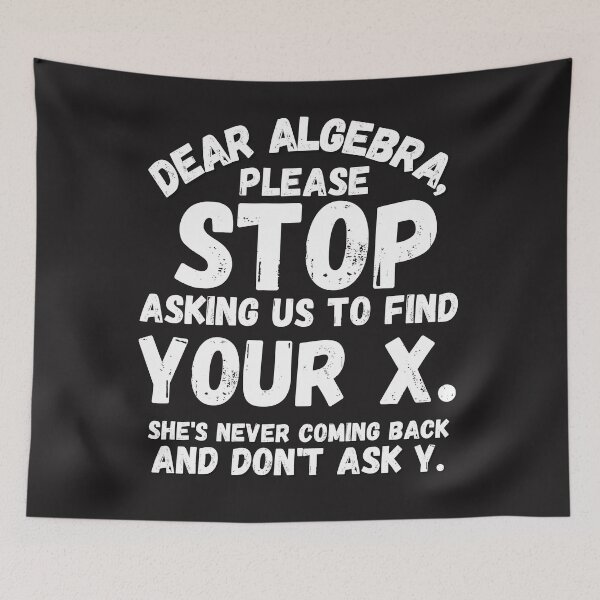 Item preview, Awesome Funny Algebra Design-Complicated Math Apparel designed and sold by AME ⭐⭐⭐⭐⭐.