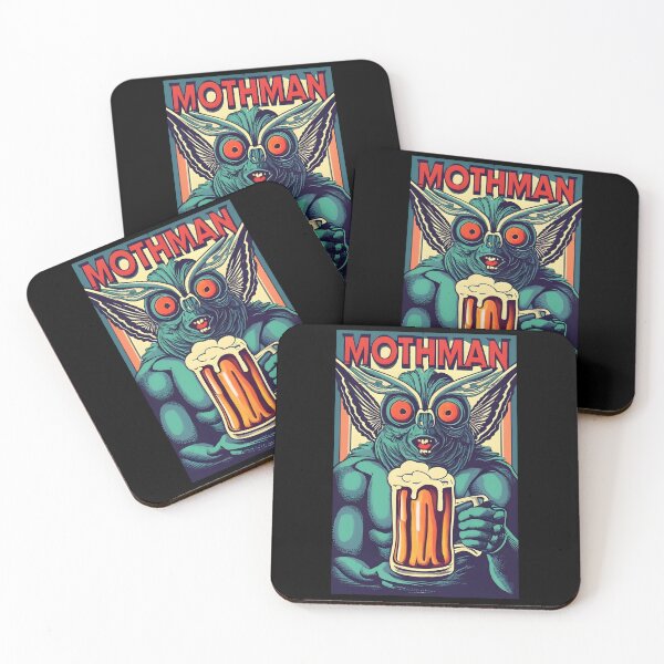 Artikelvorschau, Mothman-Bier-Comics entworfen und verkauft von SidTastic .