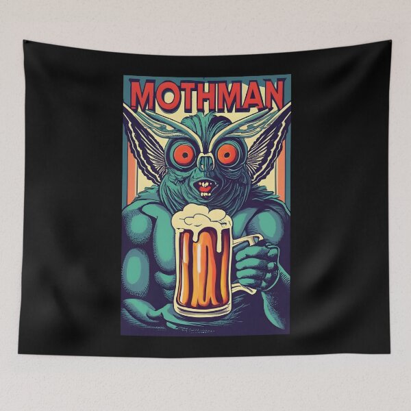 Item preview, Mothman beer comics  designed and sold by SidTastic .
