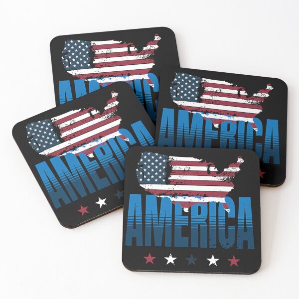 Item preview, America. with distressed flag designed and sold by Gilby-Designs.