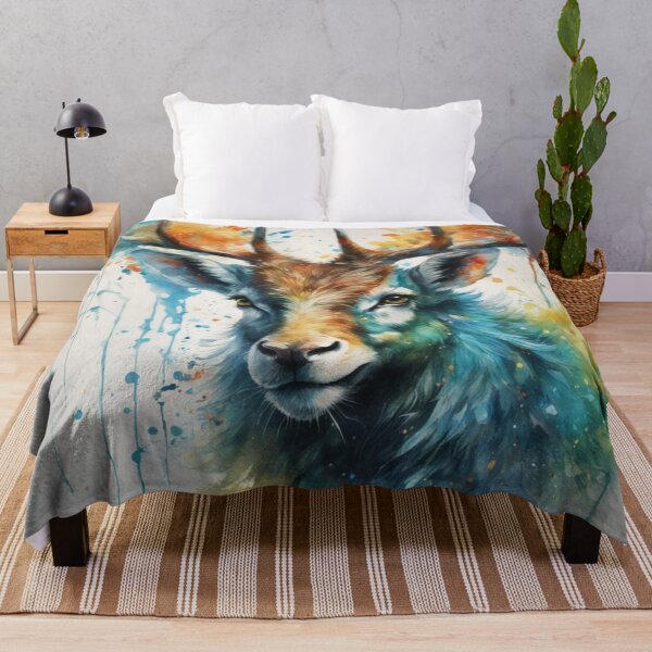 Item preview, Deer: The Wild Elegance of the Deer in Digital Art designed and sold by Artedig.