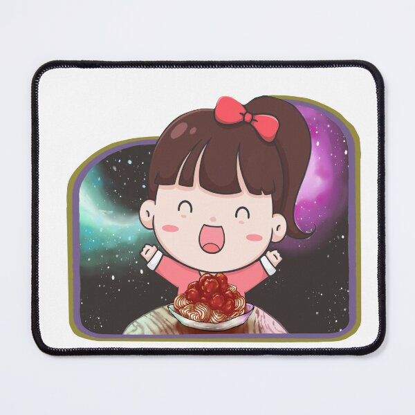 Item preview, Girl eating spaghetti designed and sold by Eolithic.