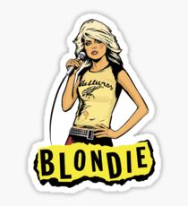 BLONDIE ROCK BAND Sticker
