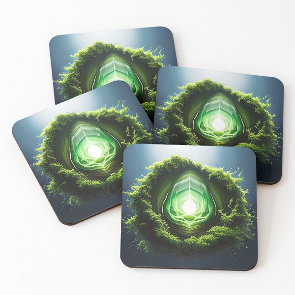 Item preview, Green stone art 10 designed and sold by Mercaatify.