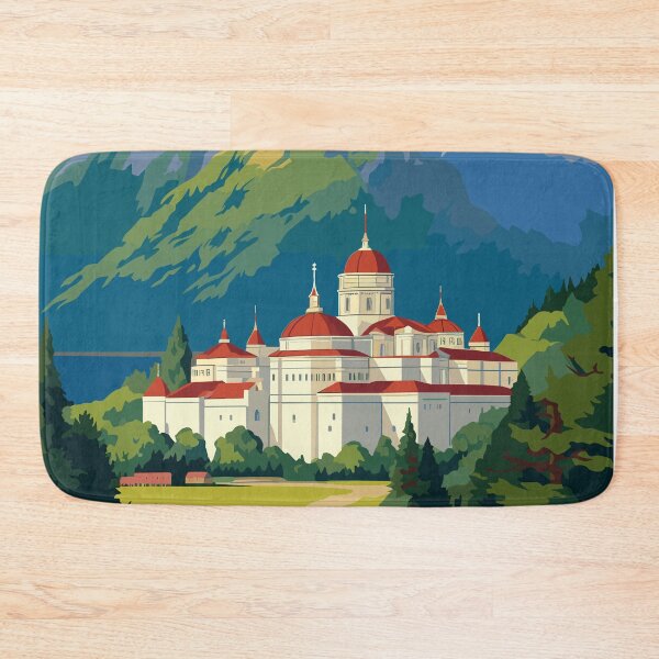 Item preview, Agion Oros, Mount Athos Travel poster. designed and sold by Travel-Graphix.
